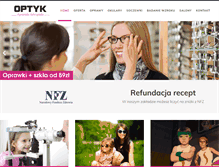 Tablet Screenshot of optykokulary.pl